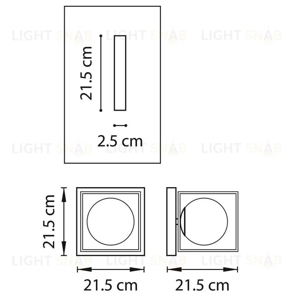 Бра Lightstar Gabbia 732617 732617