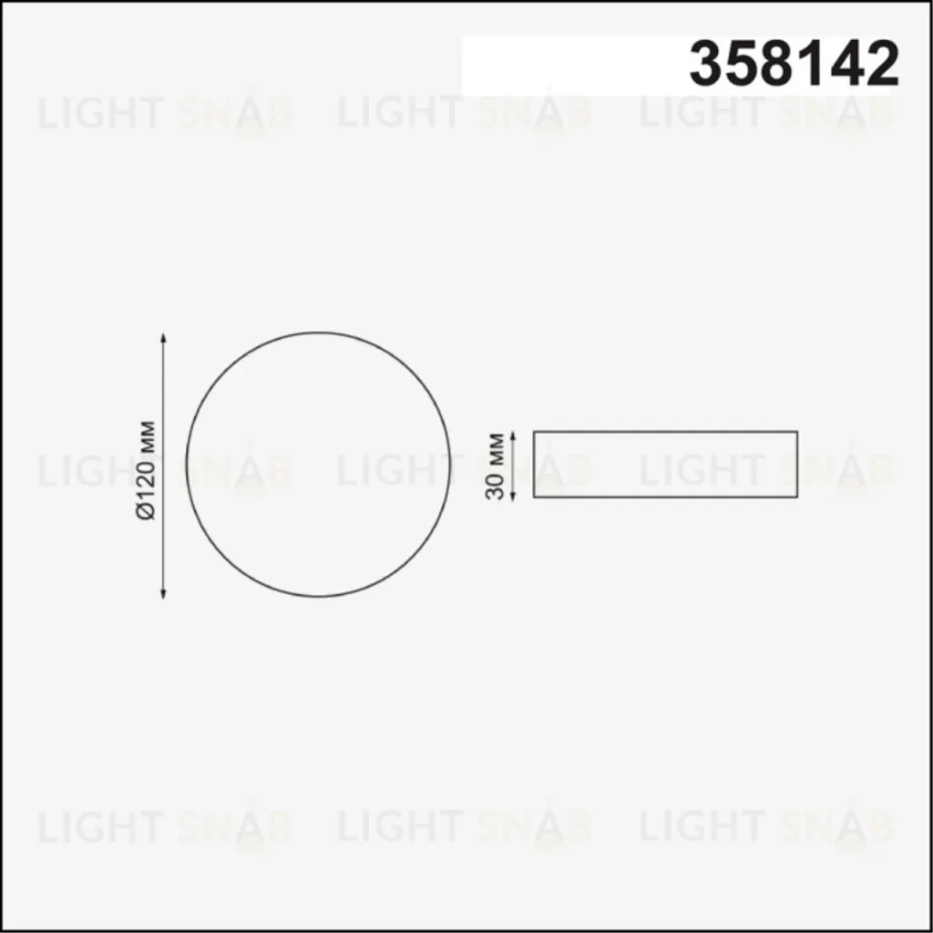 Встраиваемый светильник Novotech 358142 358142