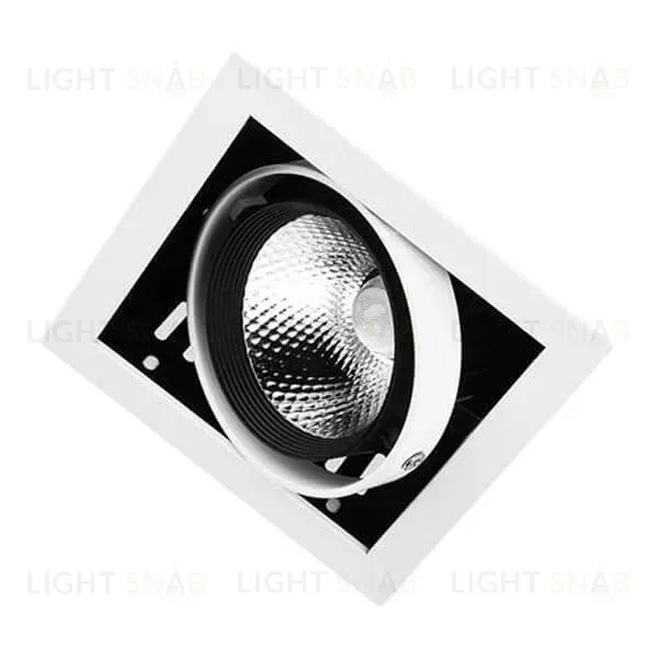 Встраиваемый светильник Ambrella Light T811 BK/CH 12W 4200K T811 BK/CH 12W 4200K