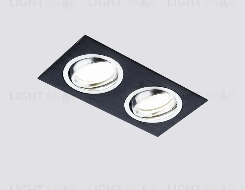 Встраиваемый светильник Ambrella Light Standard Spot A601/2 BK A601/2 BK