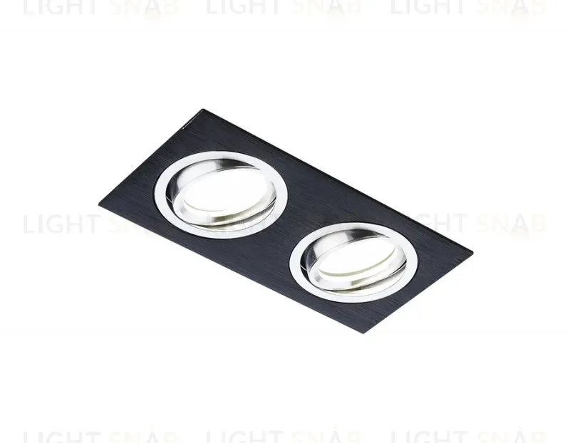 Встраиваемый светильник Ambrella Light Standard Spot A601/2 BK A601/2 BK