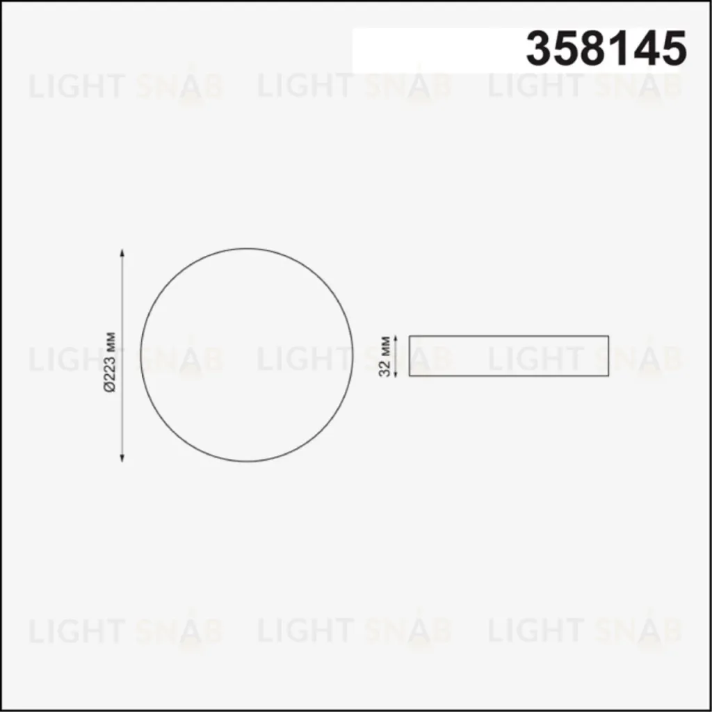 Встраиваемый светильник Novotech 358145 358145