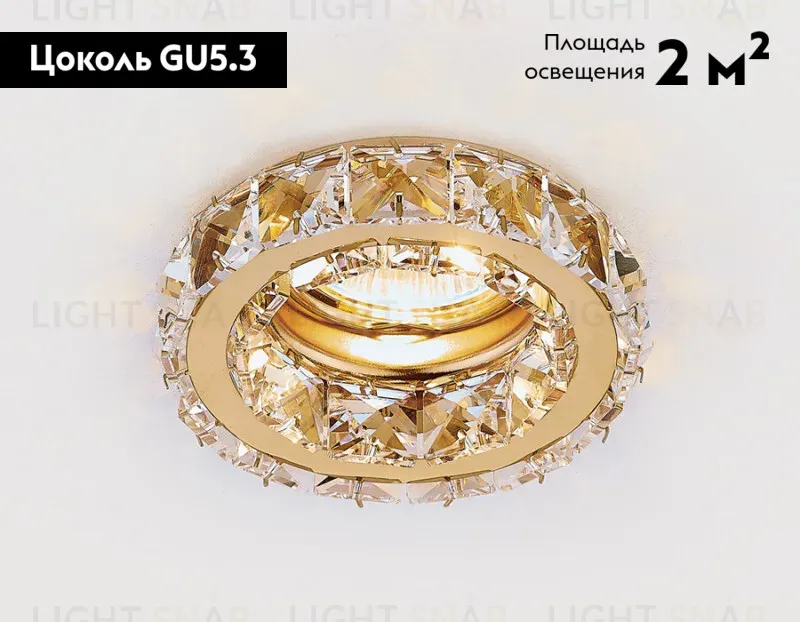 Встраиваемый светильник Ambrella Light K112 CL/G K112 CL/G