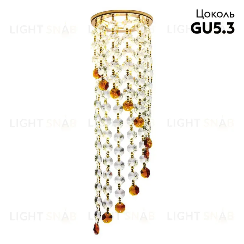 Встраиваемый светильник Ambrella Light K3440 CL/BR/G K3440 CL/BR/G