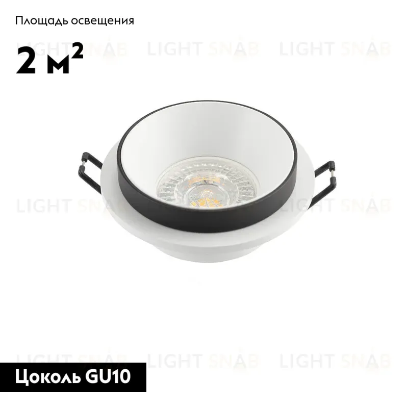 Встраиваемый светильник Denkirs DK2401-BK DK2401-BK