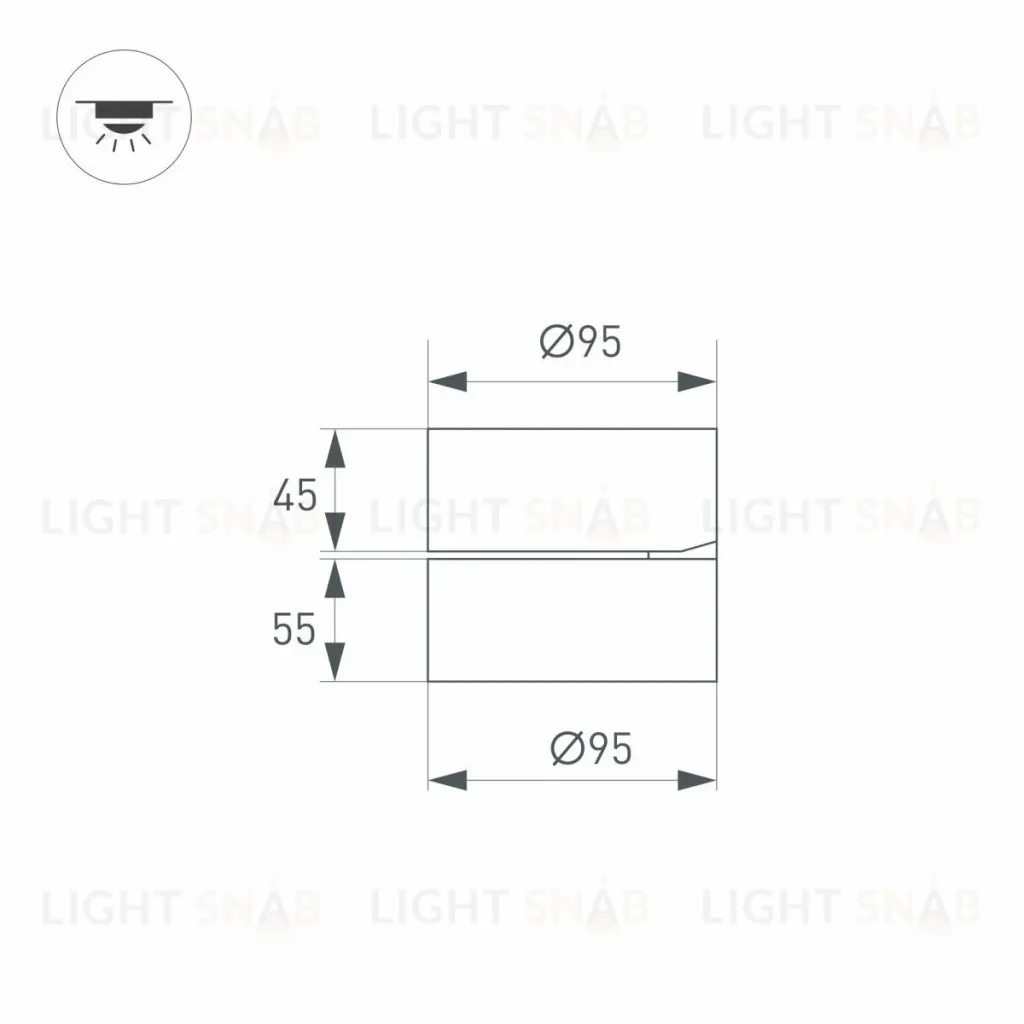 Накладной светильник Arlight 026481 026481