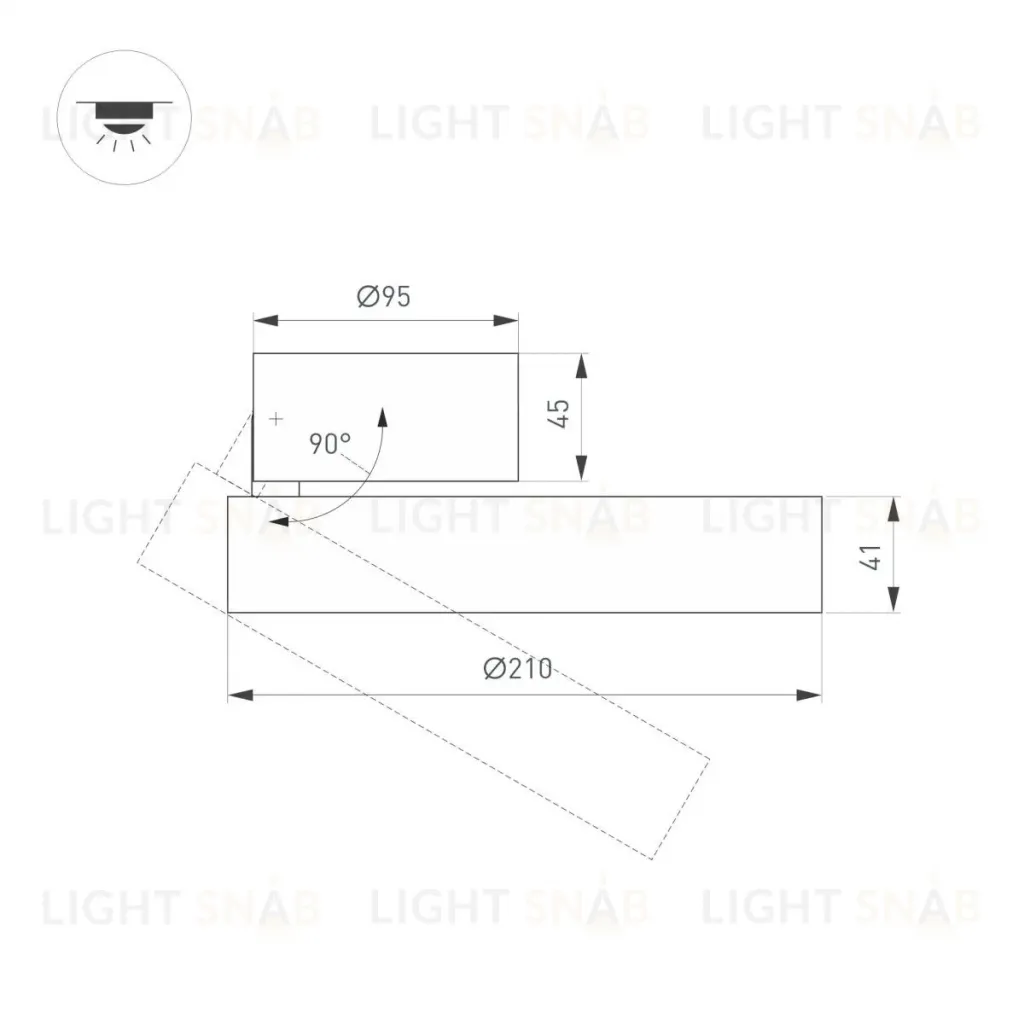 Накладной светильник Arlight 026453 026453