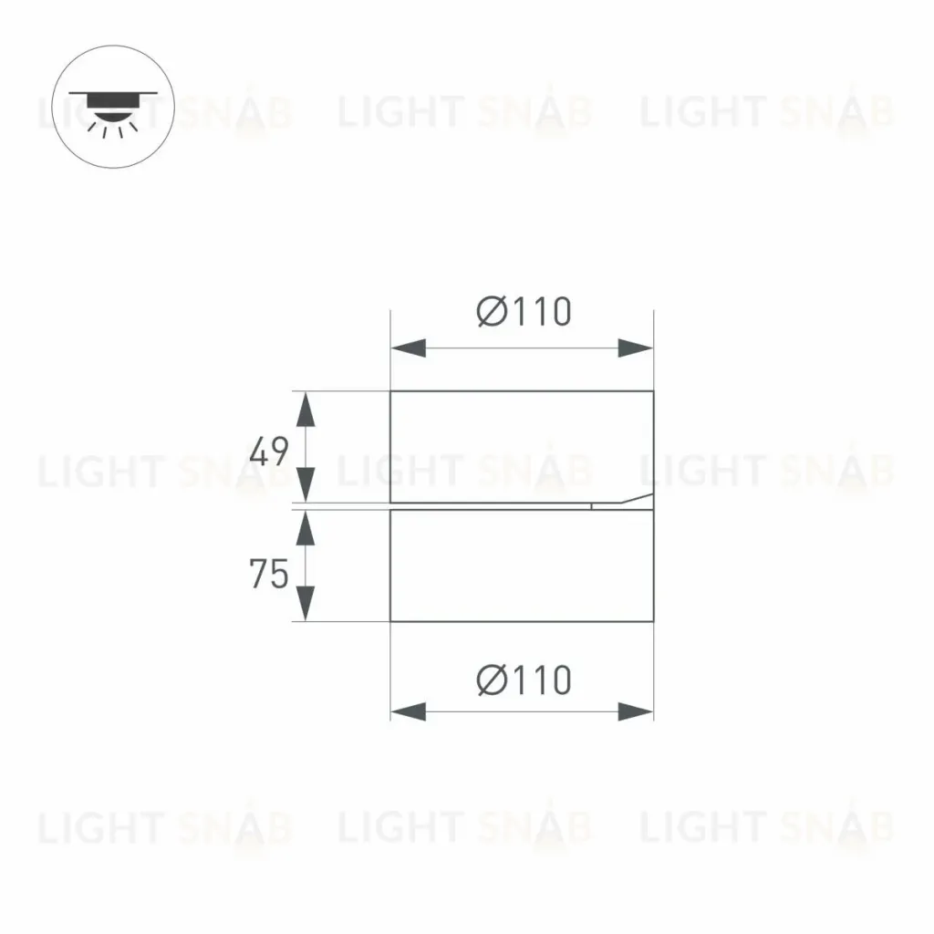 Накладной светильник Arlight 028159 028159