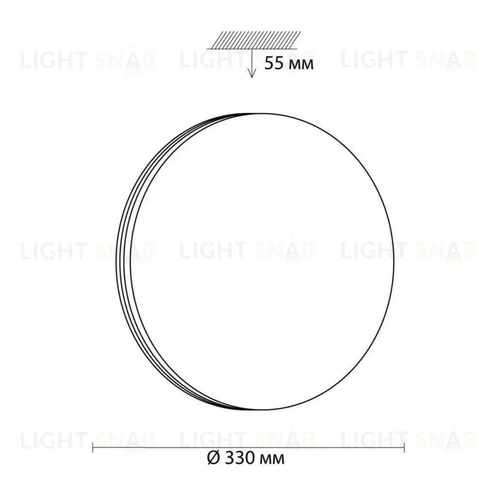 Накладной светильник Sonex 3015/CL 3015/CL