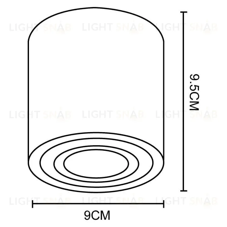 Накладной светильник ARTE Lamp A1460PL-1WH A1460PL-1WH