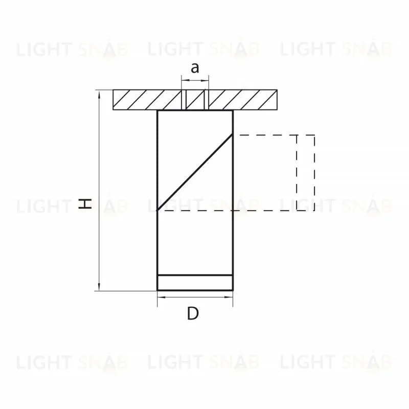 Накладной светильник Lightstar 051057 051057