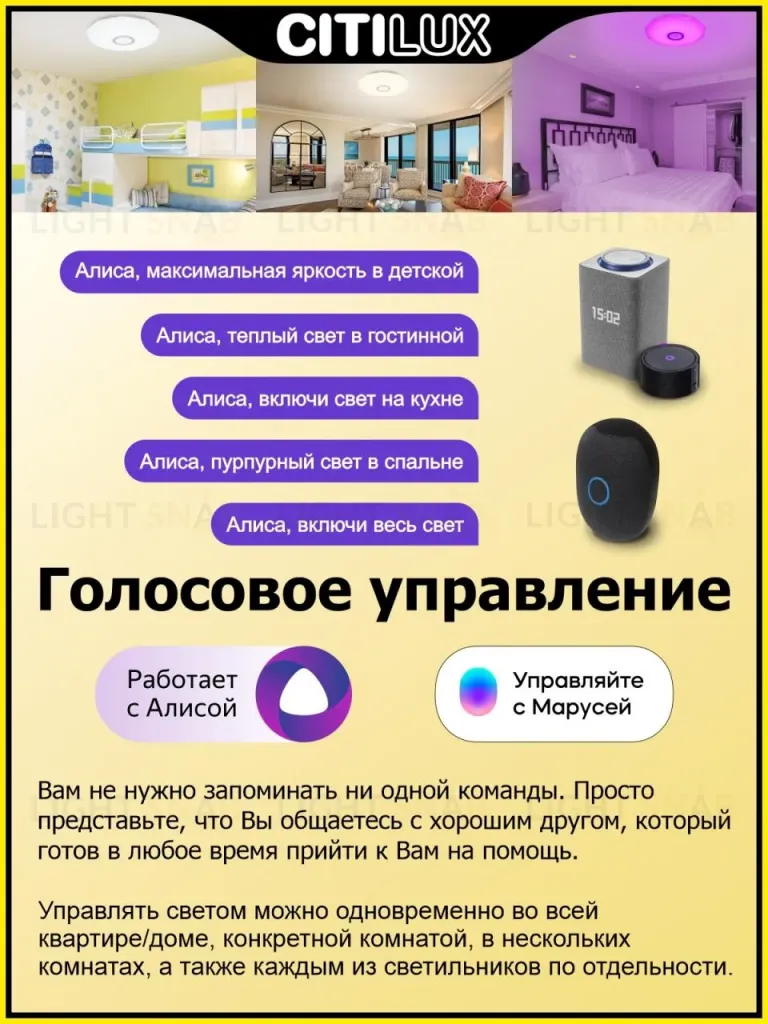 Накладной светильник Citilux CL713A60G CL713A60G