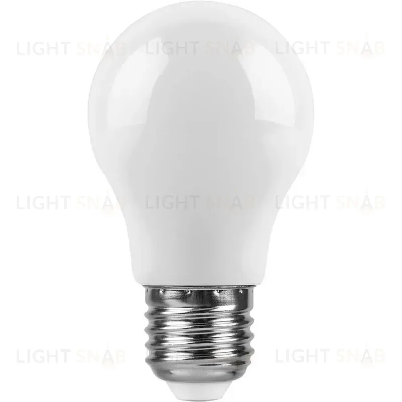 Лампа светодиодная Feron E27 3W 6400K Шар Матовая LB-375 25920 25920