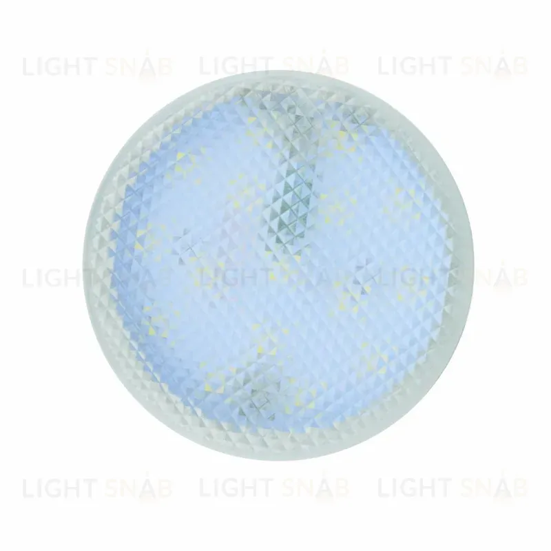 Лампа светодиодная (UL-00006499) Uniel GX53 7W 4000K призма LED-GX53-7W/4000K+3000K/GX53/PR PLB02WH LED-GX53-7W/4000K+3000K/GX53/PR PLB02WH
