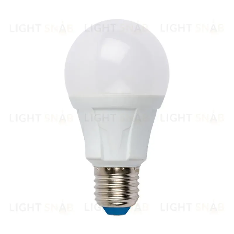 Лампа светодиодная диммируемая (UL-00004286) Uniel E27 10W 4000K матовая LED-A60 10W/4000K/E27/FR/DIM PLP01WH LED-A60 10W/4000K/E27/FR/DIM PLP01WH картон