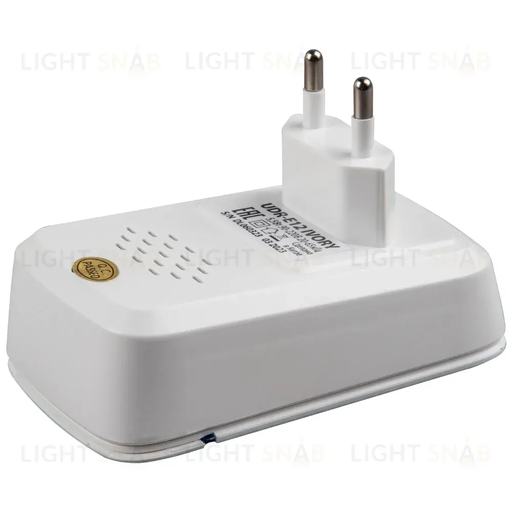 Ультразвуковой отпугиватель насекомых и грызунов (UL-00004563) Uniel UDR-E12 Ivory UDR-E12 Ivory