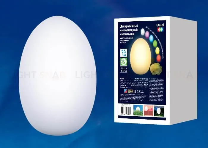 Уличный светодиодный светильник (UL-00003302) Uniel ULG-R003 019/RGB IP54 Egg ULG-R003 019/RGB IP54 Egg