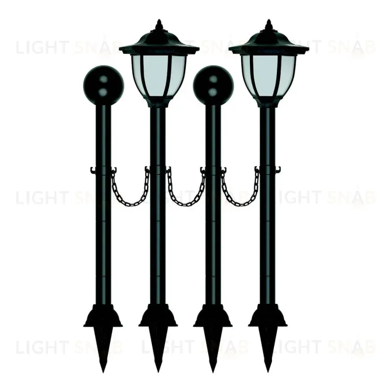 Светильник на солнечных батареях (UL-00003132) Uniel Фонари USL-S-181/PT720 Lantern Set02 USL-S-181/PT720 Lantern Set02
