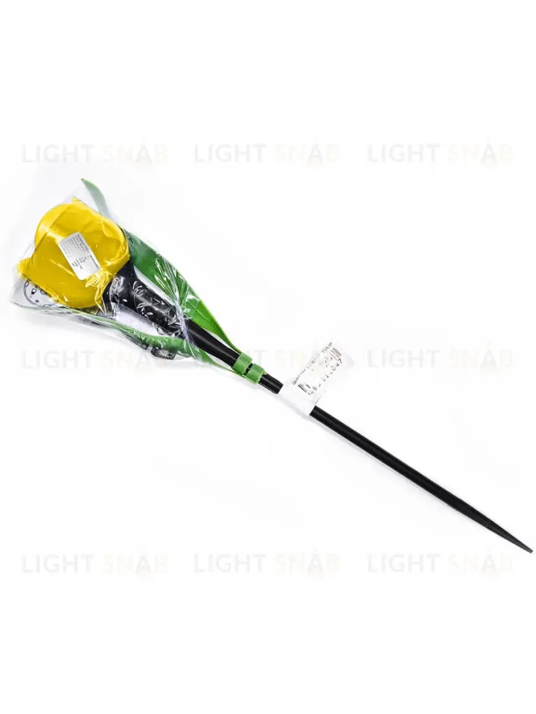 Светильник на солнечных батареях (UL-00004277) Uniel Promo USL-C-452/PT305 Yellow Tulip USL-C-452/PT305 Yellow Tulip
