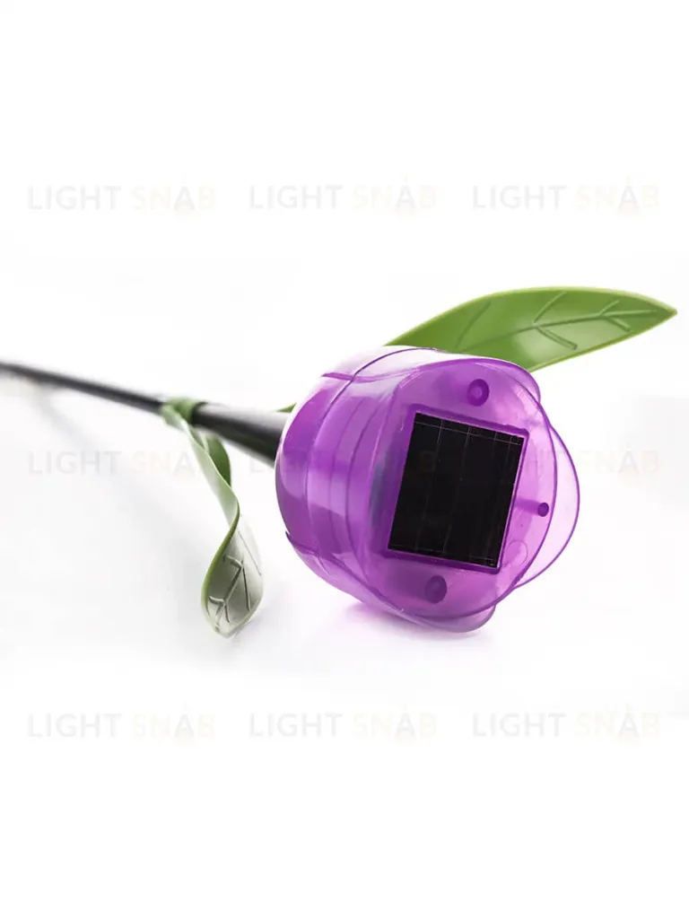 Светильник на солнечных батареях (UL-00004278) Uniel Promo USL-C-453/PT305 Purple Tulip USL-C-453/PT305 Purple Tulip
