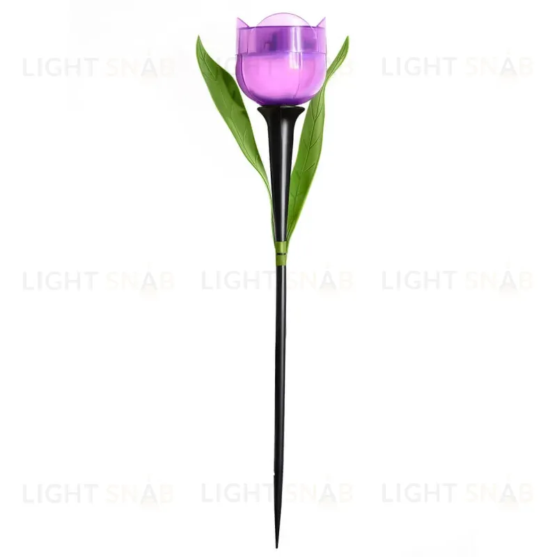 Светильник на солнечных батареях (UL-00004278) Uniel Promo USL-C-453/PT305 Purple Tulip USL-C-453/PT305 Purple Tulip