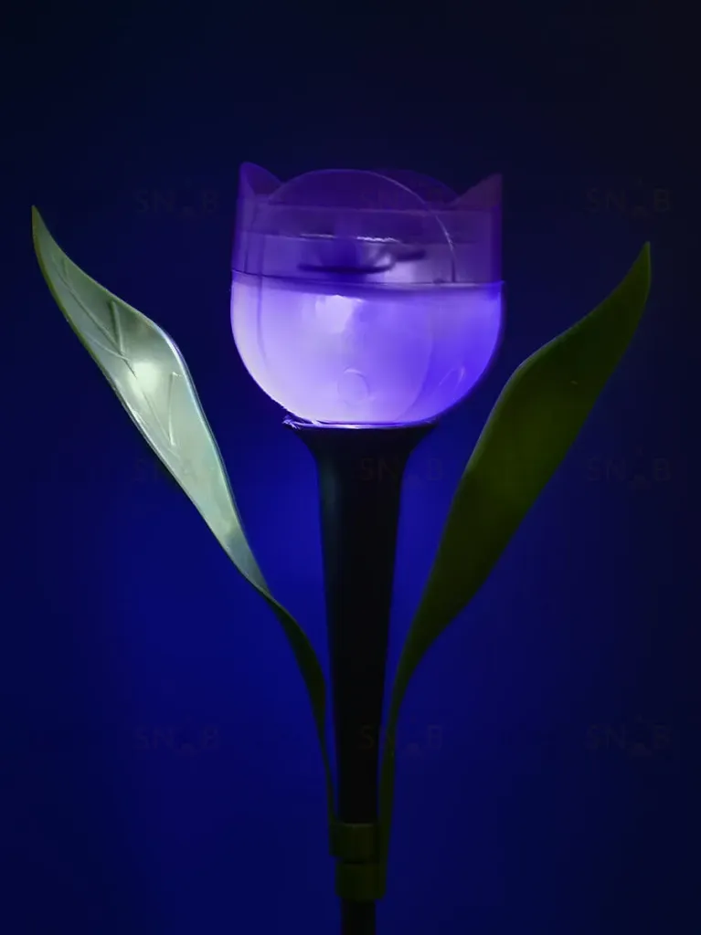 Светильник на солнечных батареях (UL-00004278) Uniel Promo USL-C-453/PT305 Purple Tulip USL-C-453/PT305 Purple Tulip