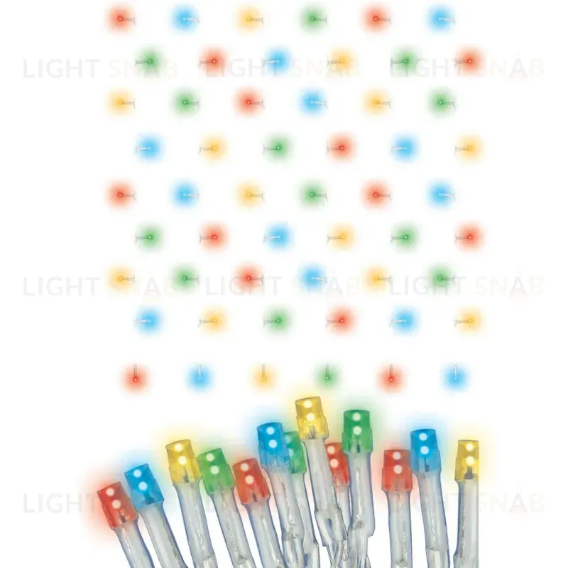 Гирлянда на солнечных батареях (UL-00006539) Uniel Занавес USL-S-132/PT1515 Multicolor Curtain USL-S-132/PT1515 Multicolor Curtain
