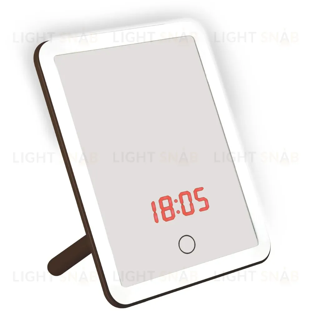 Зеркало с подсветкой (UL-00004160) Uniel TLD-591 Brown/LED/80Lm/6000K/Dimmer/T+M TLD-591 Brown/LED/80Lm/6000K/Dimmer/T+M