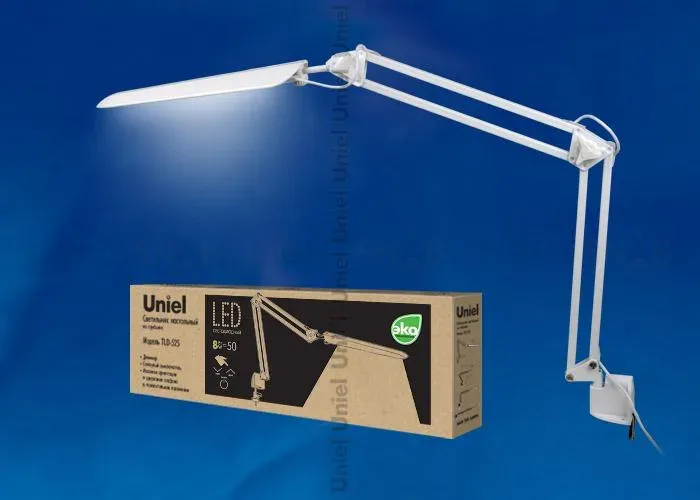 Настольная лампа (10608) Uniel TLD-524 Black/LED/500Lm/4500K/Dimmer TLD-524 Black/LED/500Lm/4500K/Dimmer