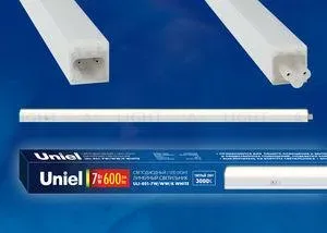 Мебельный светодиодный светильник (UL-00003038) Uniel ULI-F42-7,5W/RGB/RC/DIM Sensor IP20 Silver ULI-F42-7,5W/RGB/RC/DIM Sensor IP20 Silver
