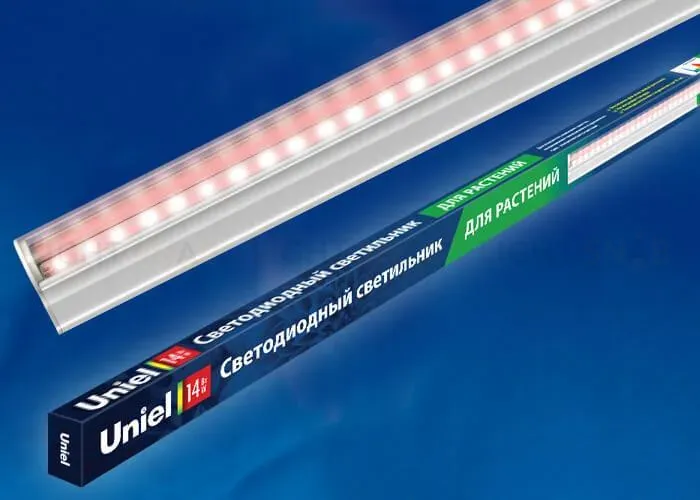 Линейный светодиодный светильник для растений (UL-00003958) Uniel ULI-P17-14W/SPLE IP20 White ULI-P17-14W/SPLE IP20 White