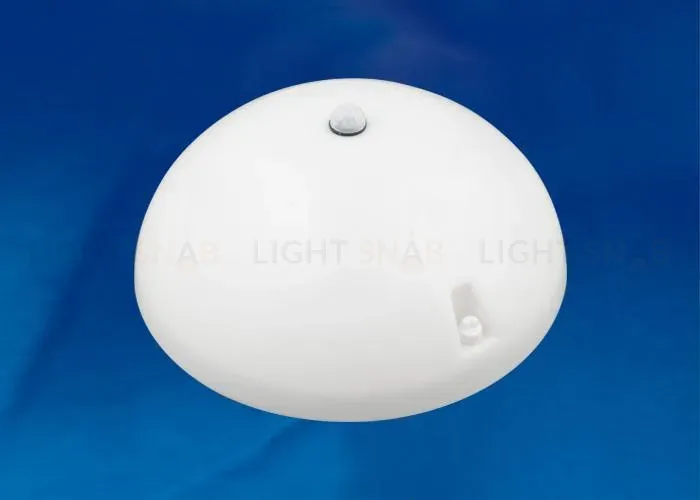Потолочный светодиодный светильник (UL-00005232) Uniel ULW-K20D 12W/6000K SENSOR IP54 WHITE ULW-K20D 12W/6000K SENSOR IP54 WHITE