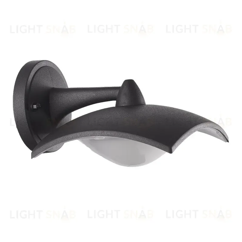 Уличный настенный светодиодный светильник (UL-00005403) Uniel ULU-S10A-8W/4000K IP54 BLACK ULU-S10A-8W/4000K IP54 BLACK