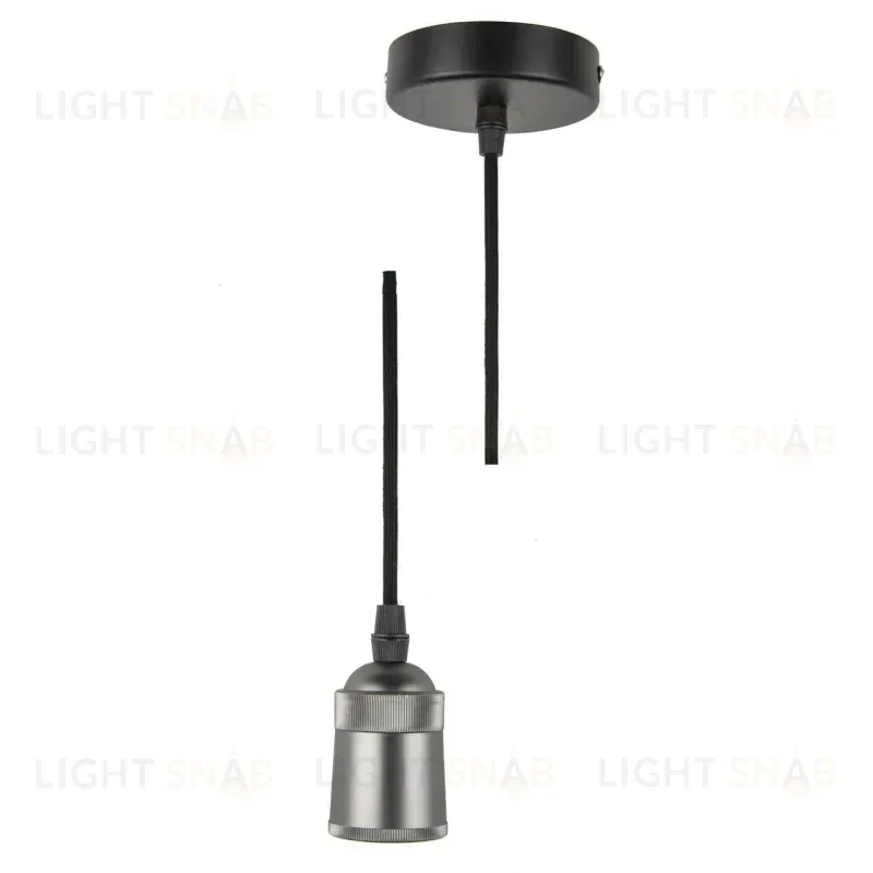 Патрон (UL-00005287) Uniel Techno DLC-T-S31/E27 TS/1M/BL Pearl Black DLC-T-S31/E27 TS/1M/BL Pearl Black