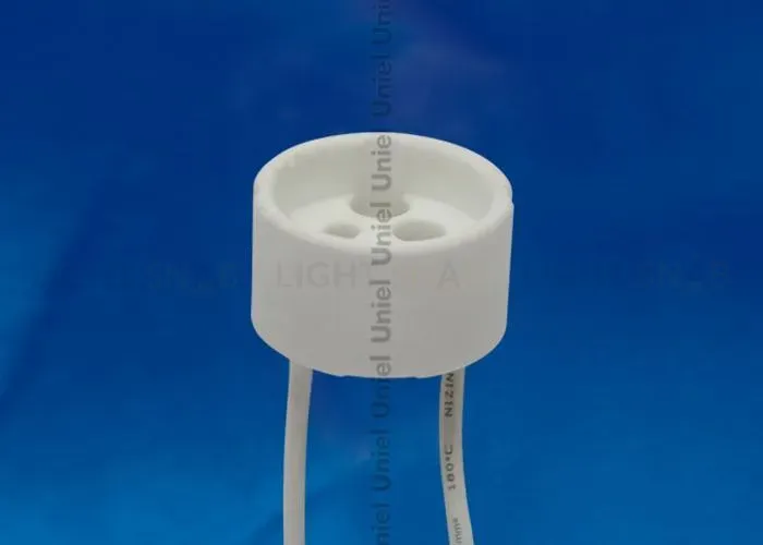 Патрон керамический GU10 (02284) Uniel ULH-GU10-Ceramic-15cm ULH-GU10-Ceramic-15cm