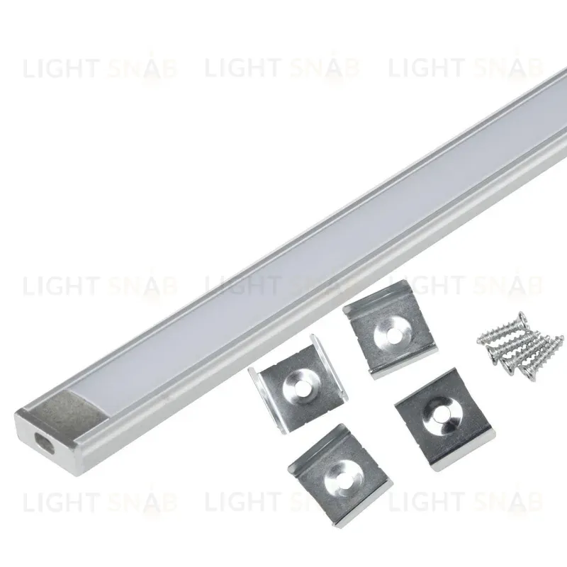 Профиль (UL-00005027) Uniel UFE-K02 Silver/Frozen 200 Polybag UFE-K02 Silver/Frozen 200 Polybag