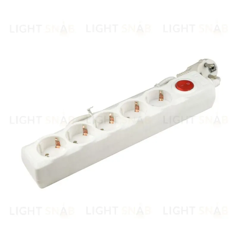 Cетевой фильтр (UL-00001741) Uniel 5гн х 1,5м с/з Universal S-GSU5-1,5 White S-GSU5-1,5 White