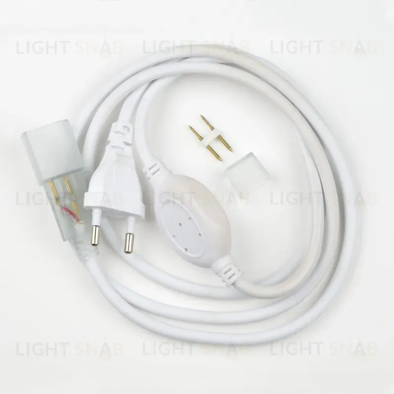 Шнур сетевой для светодиодной ленты (07692) Uniel UCX-SP4/B67-RGB White 1 Sticker UCX-SP4/B67-RGB White 1 Sticker