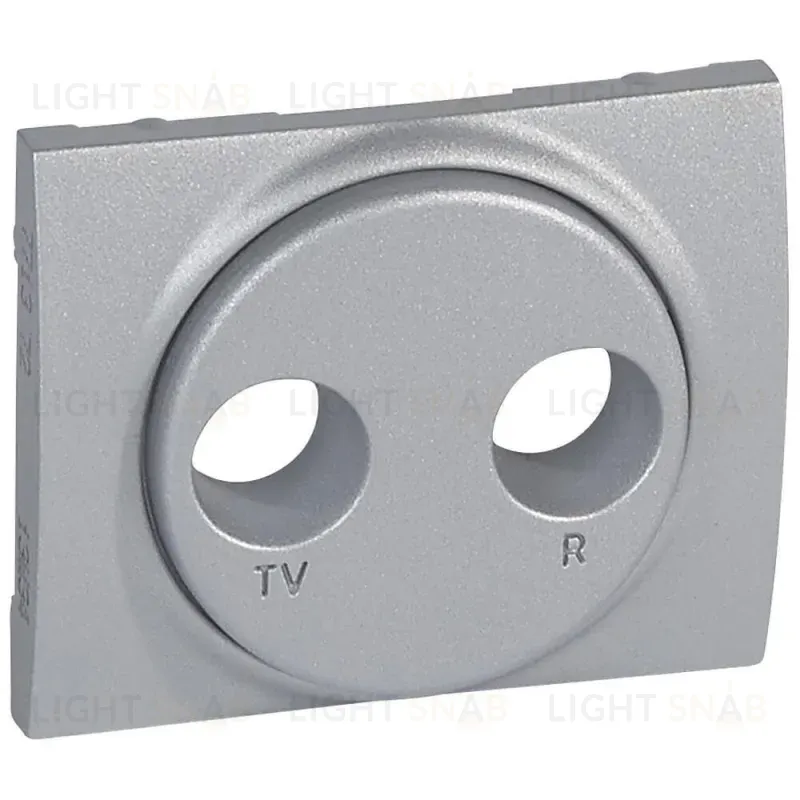 Лицевая панель Legrand Galea Life розетки TV-RD алюминий 771372 771372