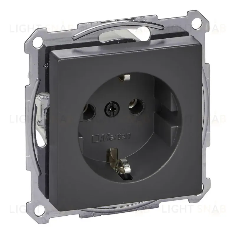 Розетка Schneider Electric Merten System M 16A с/з без шторок MTN2301-0414 MTN2301-0414