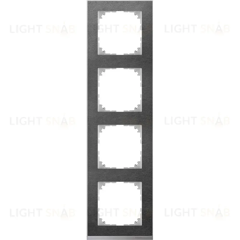Рамка 4-постовая Schneider Electric Merten System M MTN4040-3669 MTN4040-3669
