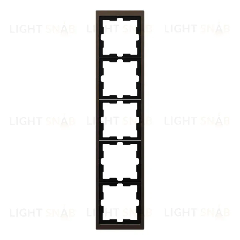Рамка 5-постовая Schneider Electric Merten D-Life MTN4050-6552 MTN4050-6552