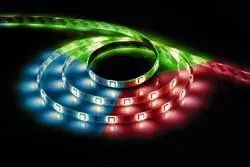 Светодиодная влагозащищенная лента Feron 14,4W/m 60LED/m 5050SMD RGB 5M LS607 27651 27651