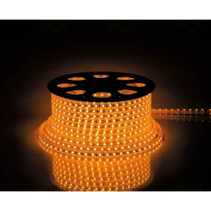 Светодиодная влагозащищенная лента Feron 4,4W/m 60LED/m 2835SMD желтый 100M LS704 26240 26240