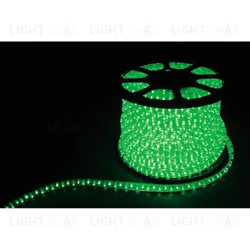 Светодиодный дюралайт Feron 2,88W/m 72LED/m LEDF3W 3х жильный зеленый 50М 26069 26069