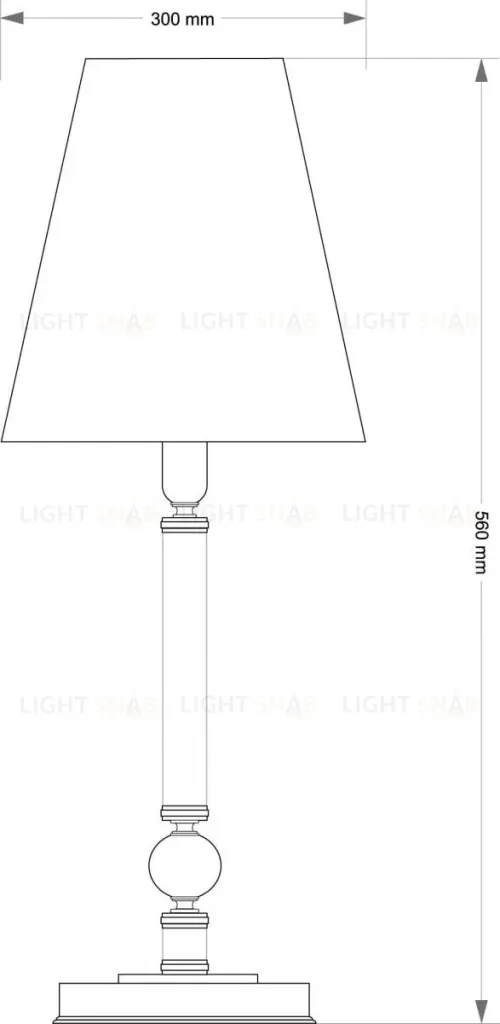 Настольная лампа Kutek Rossano ROS-LG-1(P/A) ROS-LG-1(P/A)