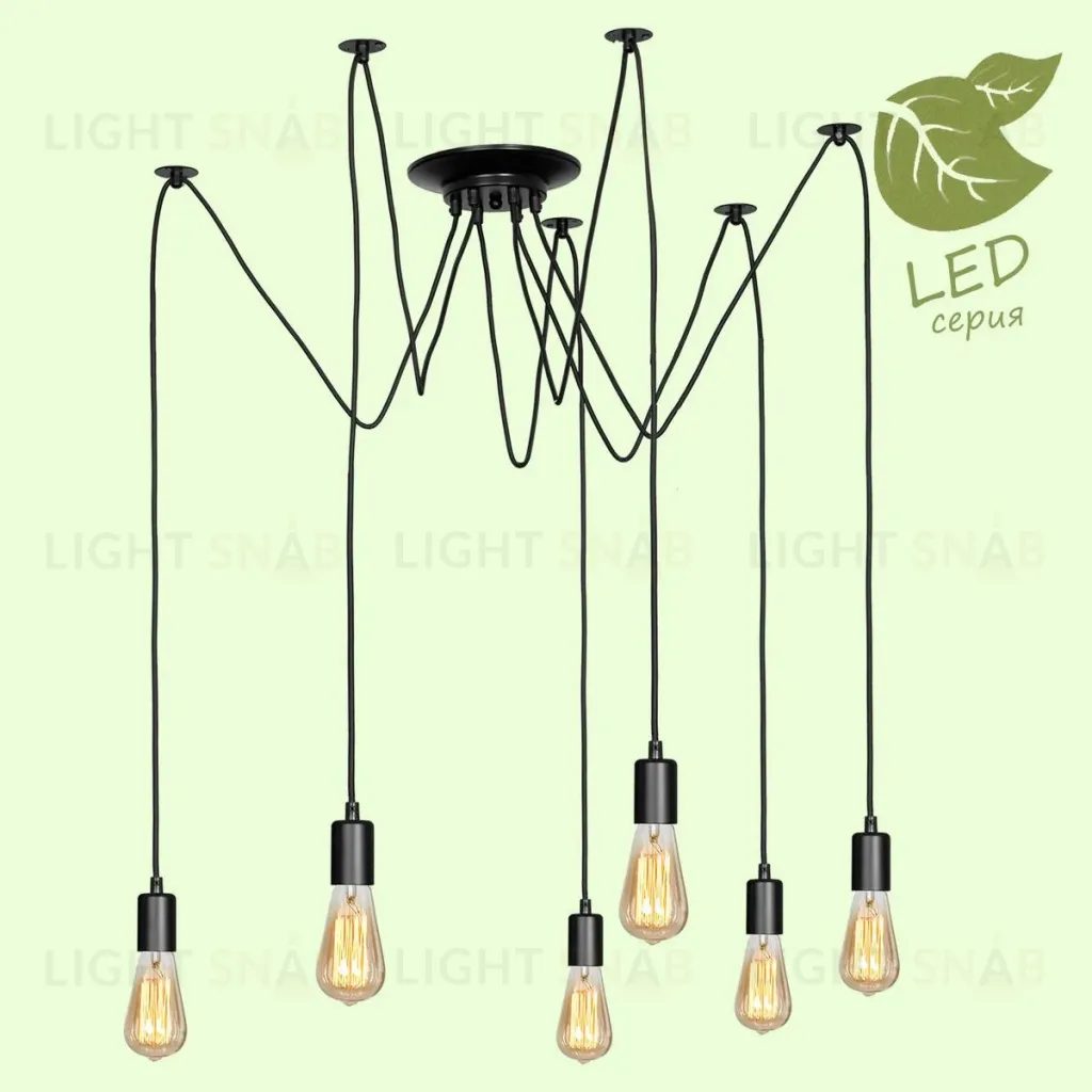 Подвесная люстра Lussole Lgo Shirley GRLSP-8172 GRLSP-8172