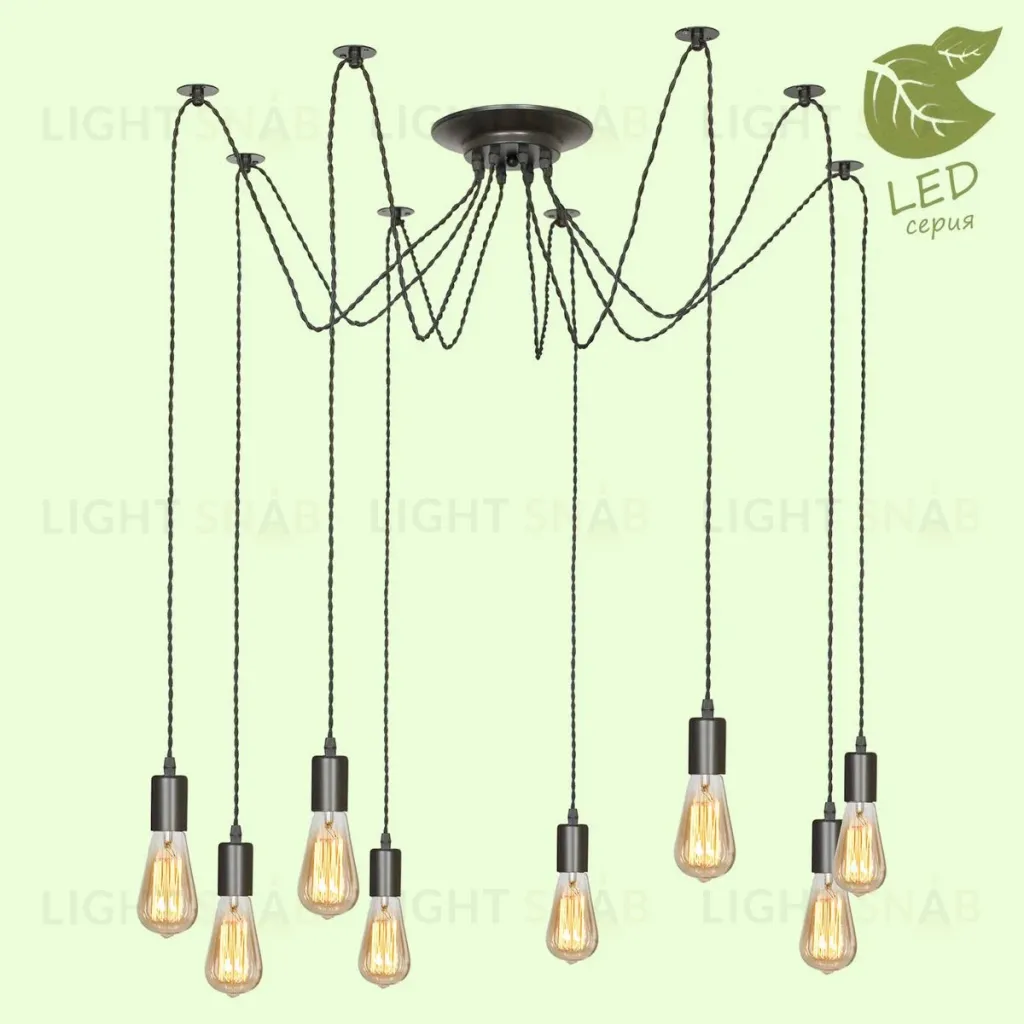Подвесная люстра Lussole Lgo Shirley GRLSP-9840 GRLSP-9840