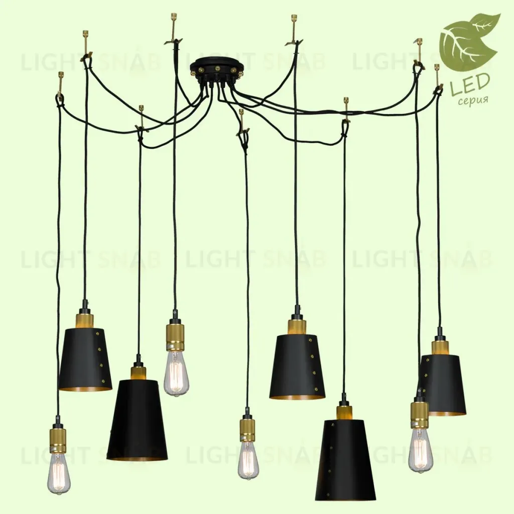 Подвесная люстра Lussole Loft Shirley GRLSP-9869 GRLSP-9869