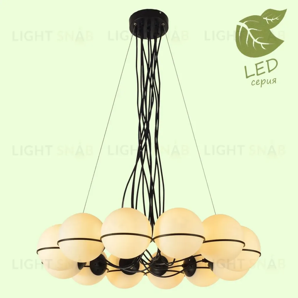 Подвесная люстра Lussole Loft Seneca GRLSP-8177 GRLSP-8177